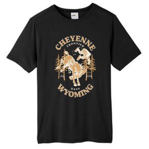 Cheyenne Wyoming Frontier Days Tall Fusion ChromaSoft Performance T-Shirt