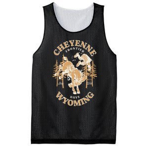 Cheyenne Wyoming Frontier Days Mesh Reversible Basketball Jersey Tank