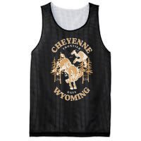 Cheyenne Wyoming Frontier Days Mesh Reversible Basketball Jersey Tank