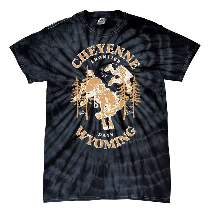 Cheyenne Wyoming Frontier Days Tie-Dye T-Shirt