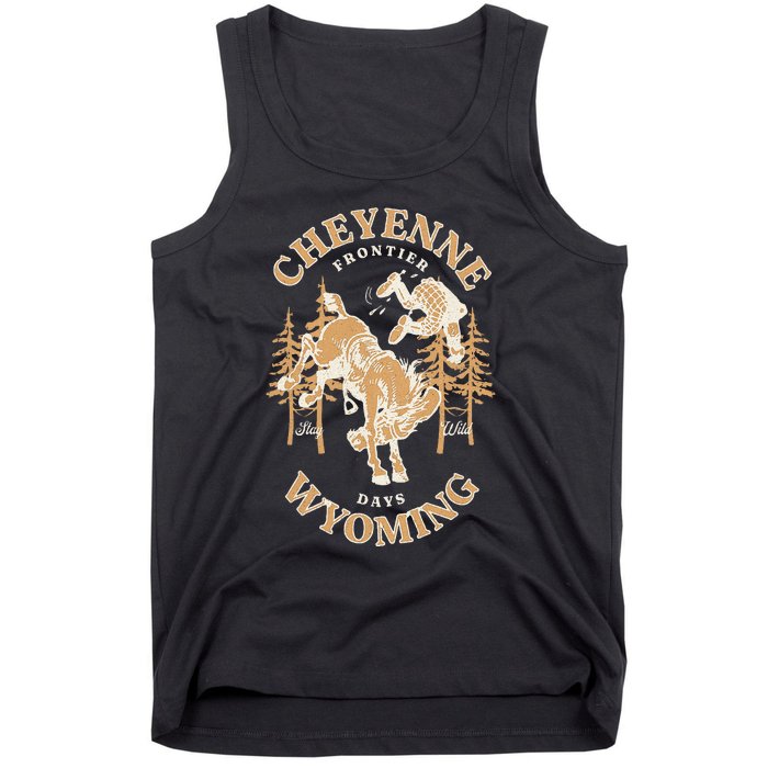 Cheyenne Wyoming Frontier Days Tank Top