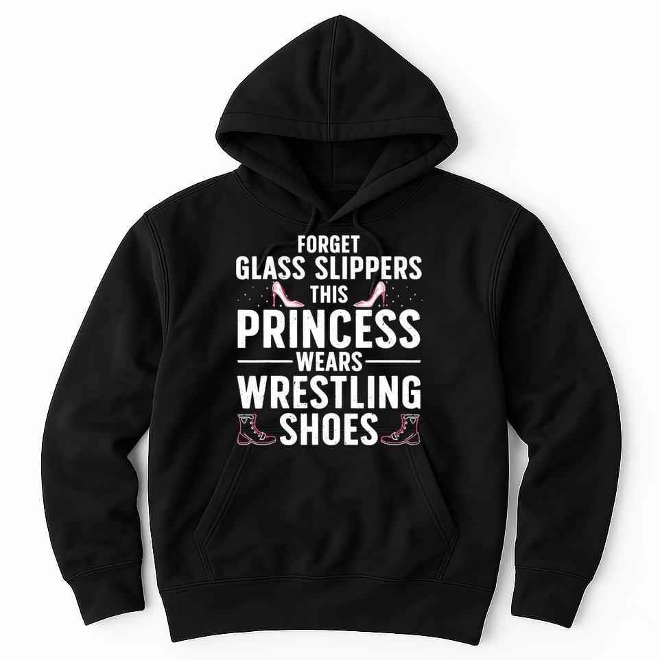 Cool Wrestling For Women Wrestler Princess Sports Hoodie