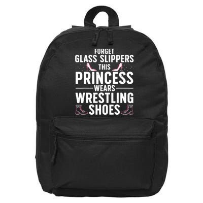 Cool Wrestling For Women Wrestler Princess Sports 16 in Basic Backpack