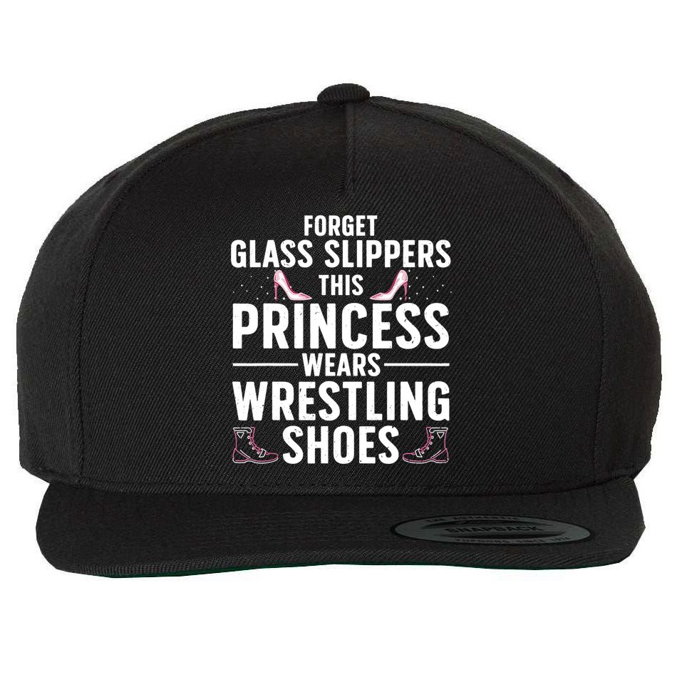 Cool Wrestling For Women Wrestler Princess Sports Wool Snapback Cap