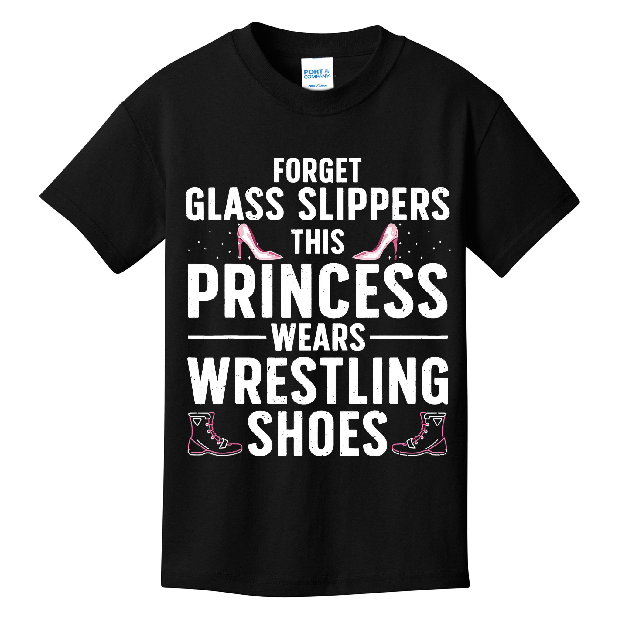 Cool Wrestling For Women Wrestler Princess Sports Kids T-Shirt