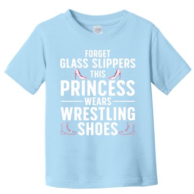 Cool Wrestling For Women Wrestler Princess Sports Toddler T-Shirt