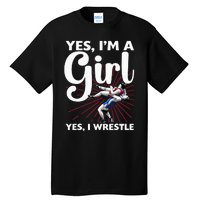 Cool Wrestling For Wrestler Athletes Coach Tall T-Shirt