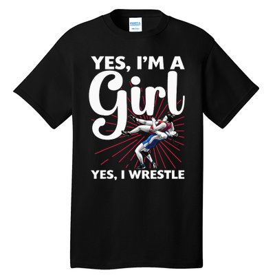 Cool Wrestling For Wrestler Athletes Coach Tall T-Shirt