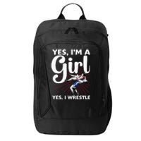 Cool Wrestling For Wrestler Athletes Coach City Backpack