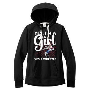 Cool Wrestling For Wrestler Athletes Coach Women's Fleece Hoodie