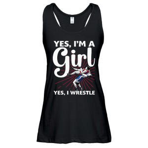 Cool Wrestling For Wrestler Athletes Coach Ladies Essential Flowy Tank