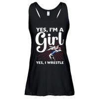 Cool Wrestling For Wrestler Athletes Coach Ladies Essential Flowy Tank