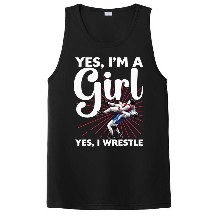 Cool Wrestling For Wrestler Athletes Coach PosiCharge Competitor Tank