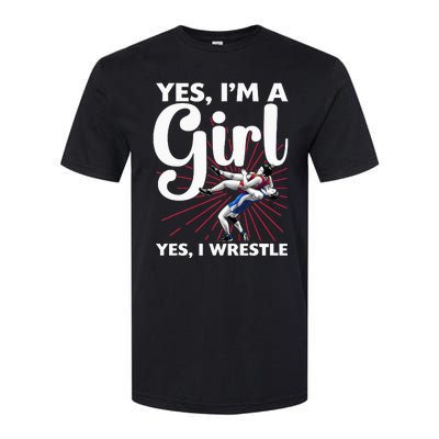 Cool Wrestling For Wrestler Athletes Coach Softstyle® CVC T-Shirt