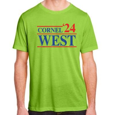 Cornel West For President Cornel West 2024 Adult ChromaSoft Performance T-Shirt