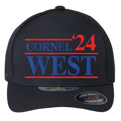 Cornel West For President Cornel West 2024 Flexfit Unipanel Trucker Cap