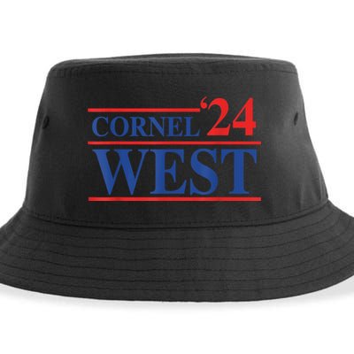 Cornel West For President Cornel West 2024 Sustainable Bucket Hat