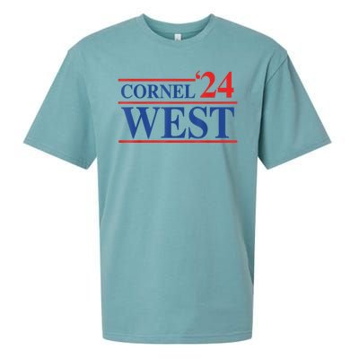 Cornel West For President Cornel West 2024 Sueded Cloud Jersey T-Shirt