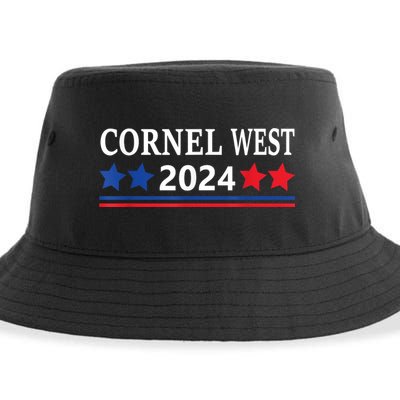 Cornel West For President Cornel West 2024 Sustainable Bucket Hat