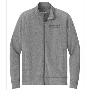 Cow Whisperer Funny Farmer Stretch Full-Zip Cadet Jacket