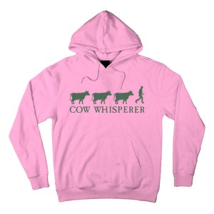 Cow Whisperer Funny Farmer Hoodie