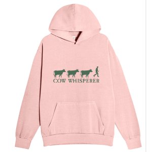 Cow Whisperer Funny Farmer Urban Pullover Hoodie