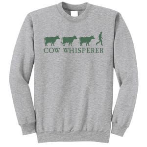 Cow Whisperer Funny Farmer Sweatshirt