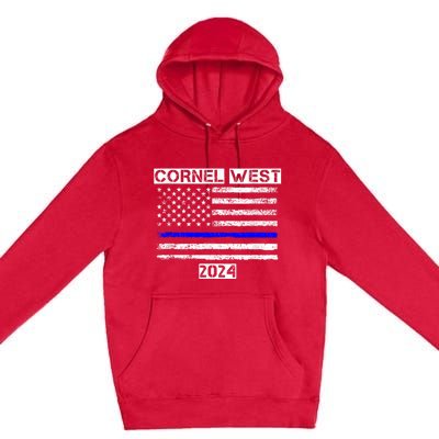 Cornel West For President Cornel West 2024 Premium Pullover Hoodie