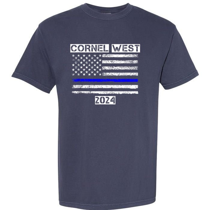 Cornel West For President Cornel West 2024 Garment-Dyed Heavyweight T-Shirt