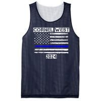 Cornel West For President Cornel West 2024 Mesh Reversible Basketball Jersey Tank