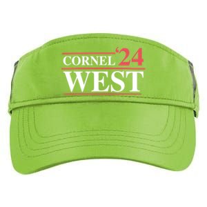 Cornel West For President Cornel West 2024 Adult Drive Performance Visor