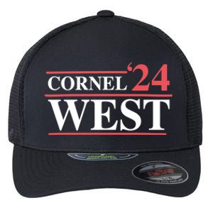 Cornel West For President Cornel West 2024 Flexfit Unipanel Trucker Cap