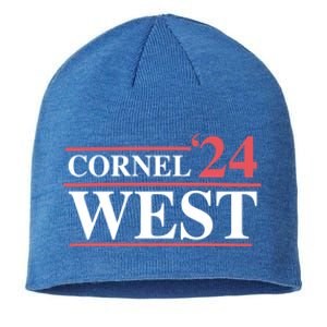 Cornel West For President Cornel West 2024 Sustainable Beanie