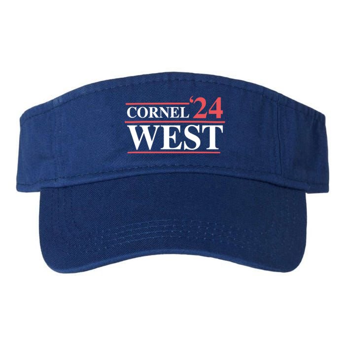 Cornel West For President Cornel West 2024 Valucap Bio-Washed Visor