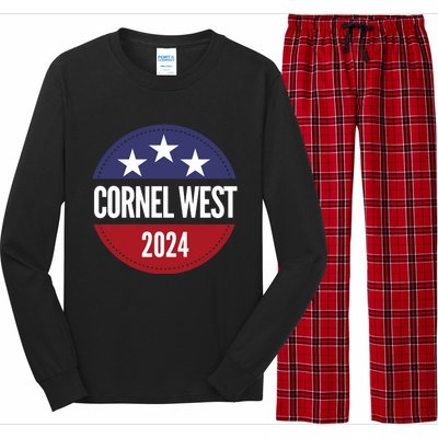 Cornel West For President Cornel West 2024 Long Sleeve Pajama Set