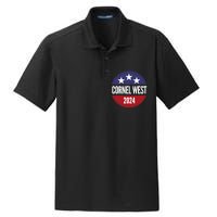 Cornel West For President Cornel West 2024 Dry Zone Grid Polo