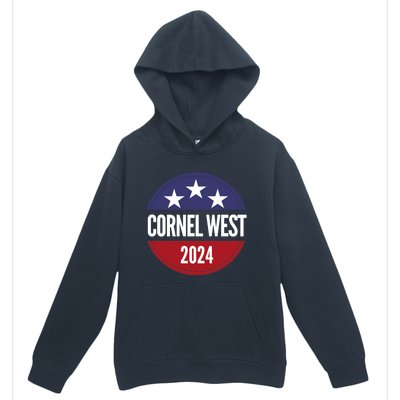 Cornel West For President Cornel West 2024 Urban Pullover Hoodie