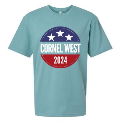 Cornel West For President Cornel West 2024 Sueded Cloud Jersey T-Shirt