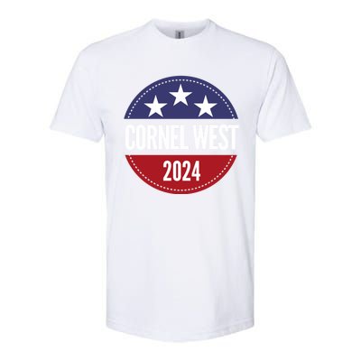 Cornel West For President Cornel West 2024 Softstyle CVC T-Shirt