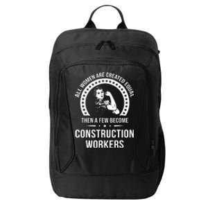 Construction Worker For Women Construction Worker City Backpack