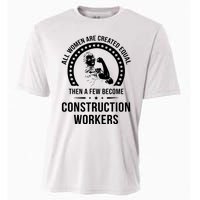 Construction Worker For Women Construction Worker Cooling Performance Crew T-Shirt