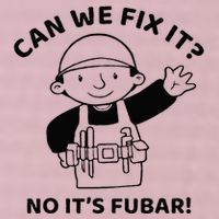Can We Fix It No ItS Fubar! Toolbox Helmet Construction 25L Jumbo Tote