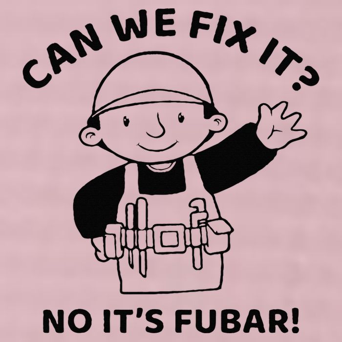 Can We Fix It No ItS Fubar! Toolbox Helmet Construction 25L Jumbo Tote