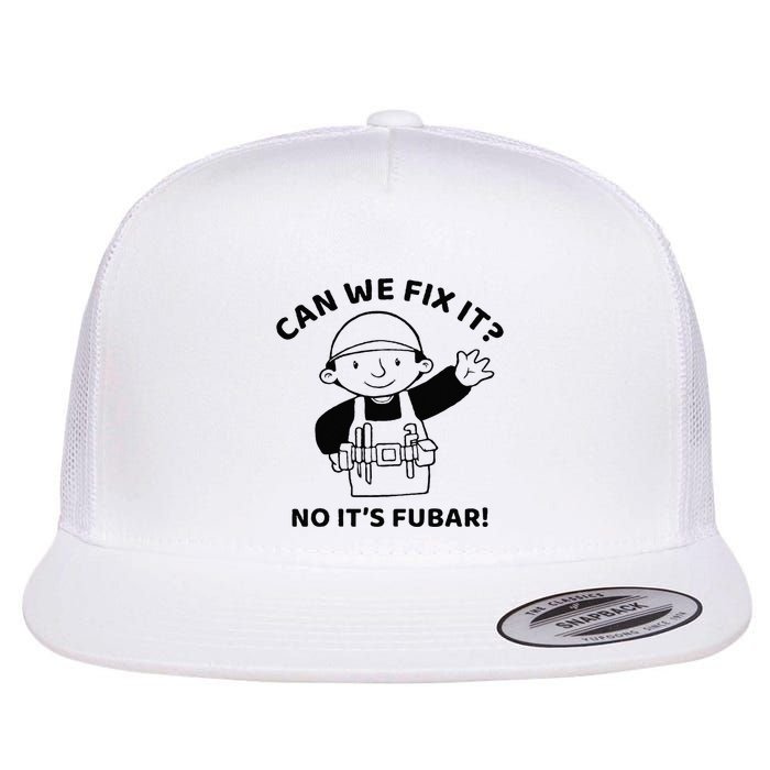 Can We Fix It No ItS Fubar! Toolbox Helmet Construction Flatbill Hat