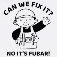 Can We Fix It No ItS Fubar! Toolbox Helmet Construction Tank Top