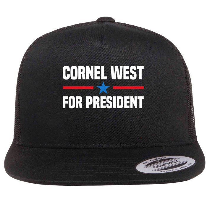 Cornel West For President 2024 Cornel West 2024 Flatbill Hat