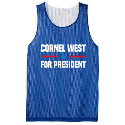 Cornel West For President 2024 Cornel West 2024 Mesh Reversible Basketball Jersey Tank