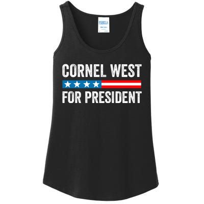 Cornel West For President 2024 Cornel West 2024 Ladies Essential Tank