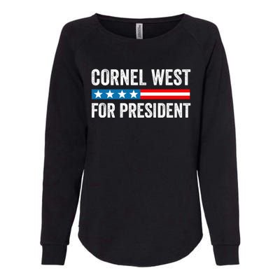 Cornel West For President 2024 Cornel West 2024 Womens California Wash Sweatshirt