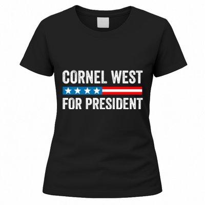 Cornel West For President 2024 Cornel West 2024 Women's T-Shirt